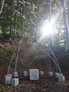 Offene Kapelle mit Sonne Offene Kapelle mit Sonne